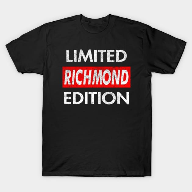 Richmond T-Shirt by Ban Guns Not Books- Typography fullcolor